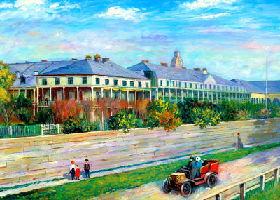 Ursuline Convent New Orleans in 1907 Art Print (7 Sizes) - Reproduction