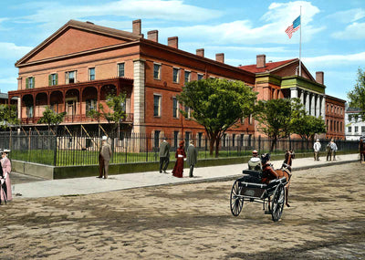 US Mint New Orleans in 1905 Vintage Print (7 Sizes) - Premium Quality