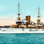 Battleship Alabama in 1907 Vintage Print (7 Sizes) - Acid Free