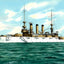 Battleship Ohio in 1907 Vintage Print (7 Sizes) - Shipped Flat
