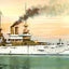 Battleship Illinois in 1906 Vintage Print (7 Sizes) - High Quality