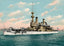 Battleship Oregon in 1906 Vintage Print (7 Sizes) - High Quality