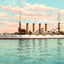 USS Maryland in 1905 Vintage Print (7 Sizes) - Archival Paper