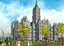 Utah State Capitol Salt Lake City in 1906 Vintage Print (7 Sizes) - Enhanced