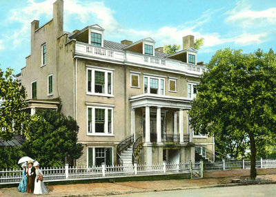 Van Lew House Richmond VA in 1904 Vintage Print (7 Sizes) - High Quality