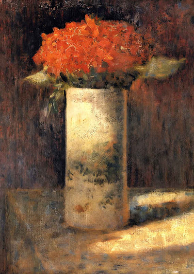 Vase of Flowers 1879 Painting by Georges Seurat Art Print (6 Sizes)