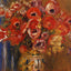 Vase of Tulips and Art Print Anemones by Pierre-Auguste Renoir (6 Sizes)