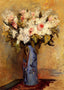 Vase of Lilacs and Roses 1870 by Pierre-Auguste Renoir Art Print (6 Sizes)