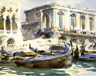 Venice. the Prison art print by John Singer Sargent (1903)