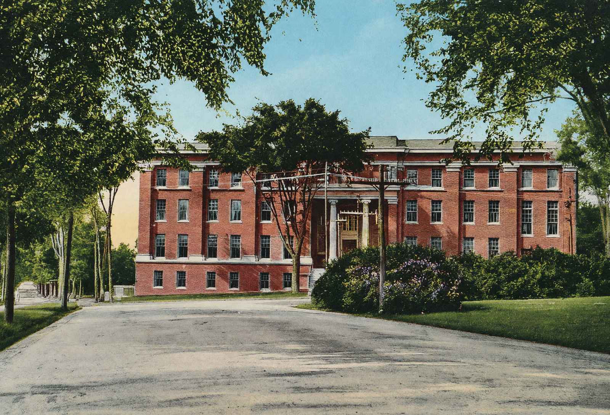 Vermont Medical College Burlington VT in 1907 Vintage Print (7 Sizes)
