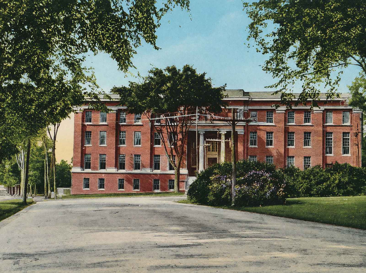 Vermont Medical College Burlington VT in 1907 Vintage Print (7 Sizes)
