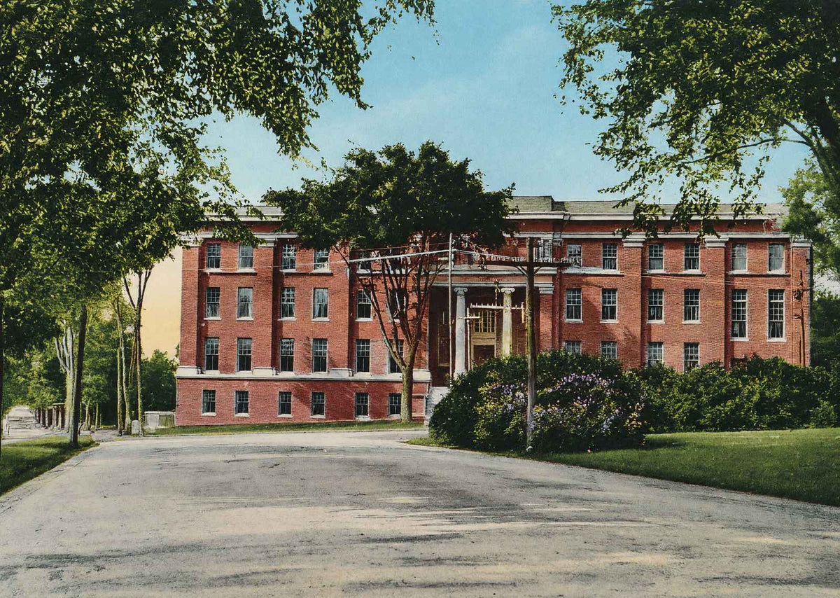 Vermont Medical College Burlington VT in 1907 Vintage Print (7 Sizes)