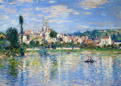Vetheuil in Summer 1880 Painting by Claude Monet Fine Art Print (6 Sizes)