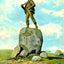 Massachusetts State Monument, Vicksburg, Mississippi in 1906 Art Print (7 Sizes)