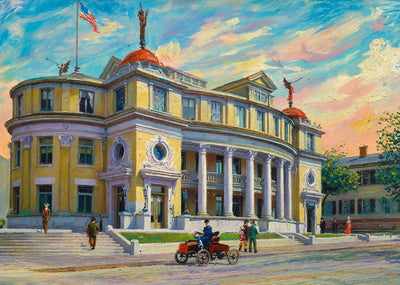 Vicksburg Mississippi City Hall in 1906 Art Print (7 Sizes) - Archival Paper
