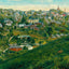 Vicksburg Mississippi from Fort Hill in 1906 Art Print (7 Sizes) - Reproduction