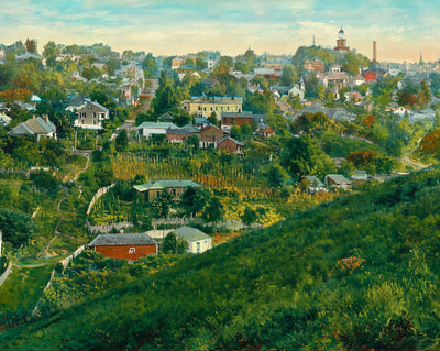 Vicksburg Mississippi from Fort Hill art print