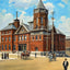Vicksburg Mississippi Post Office in 1906 Art Print (7 Sizes) - Archival Paper
