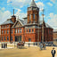 Vicksburg Mississippi Post Office in 1906 Art Print (7 Sizes) - Archival Paper