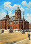Vicksburg Mississippi Post Office in 1906 Art Print (7 Sizes) - Archival Paper