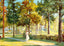 View in Glen Iris Park Birmingham Alabama in 1906 Vintage Print (7 Sizes)