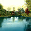 View in Snyder Park in Springfield vintage print