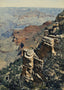 View East of Bright Angel Hotel Grand Canyon in 1907 Art Print (7 Sizes)