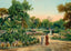 View in City Park Fort Worth in 1906 Art Print (7 Sizes) - Acid Free