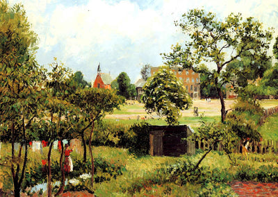 View Across Stamford Brook Common Art Print 1897 by Camille Pissarro (6 Sizes)