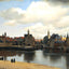 View of Delft 1661 Painting by Johannes Vermeer Art Print (6 Sizes) - Restored