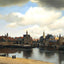 View of Delft 1661 Painting by Johannes Vermeer Art Print (6 Sizes) - Restored
