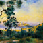 View of Antibes Fine Art Print 1893 Painting by Pierre-Auguste Renoir (6 Sizes)