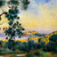 View of Antibes Fine Art Print 1893 Painting by Pierre-Auguste Renoir (6 Sizes)