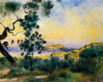 View of Antibes fine art print by Pierre-Auguste Renoir (1893)