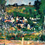 View of Auvers Fine Art Print 1873 Painting by Paul Cezanne (6 Sizes)