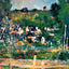 View of Auvers Fine Art Print 1873 Painting by Paul Cezanne (6 Sizes)