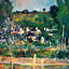 View of Auvers painting by Paul Cezanne (1873)