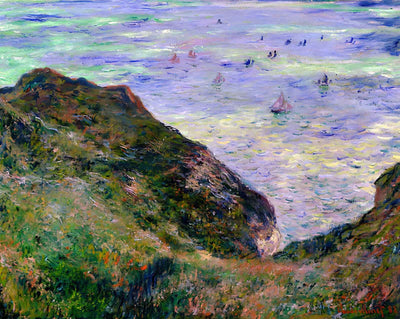 View Over the Sea art print by Claude Monet (1882)