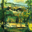 Village Behind Trees 1879 Painting by Paul Cezanne Art Print (6 Sizes)