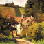 Village Church 1868 Painting by Camille Pissarro Art Print (6 Sizes) - Restored