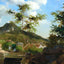 Village at the Foot of a Hill in Saint Thomas, Antilles 1855 Art Print (6 Sizes)