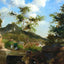 Village at the Foot of a Hill in Saint Thomas, Antilles 1855 Art Print (6 Sizes)