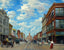 Waco TX Austin Avenue in 1905 Art Print (7 Sizes) - Enhanced