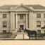 Waco TX Carnegie Public Library in 1905 Vintage Print (7 Sizes) - Enhanced