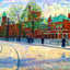 The Waltham Watch Factory, Massachusetts in 1907 Art Print (7 Sizes)
