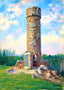 Norumbega Tower, Waltham, Massachusetts in 1907 Art Print (7 Sizes) - Acid Free
