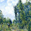 Wanderer Near the Wood Art Print 1887 Painting by Camille Pissarro (6 Sizes)
