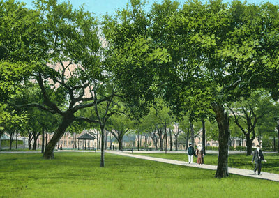 Washington Park Mobile Alabama in 1906 Vintage Print (7 Sizes) - Archival Paper