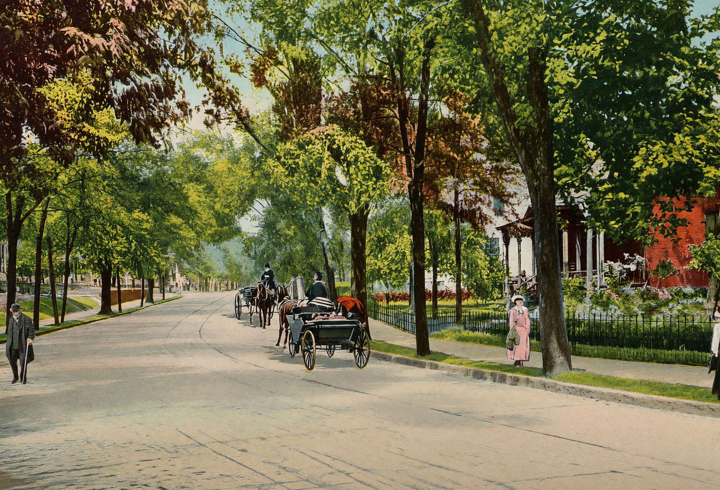 Washington Street Atlanta in 1906 Vintage Print (7 Sizes) - Archival Paper