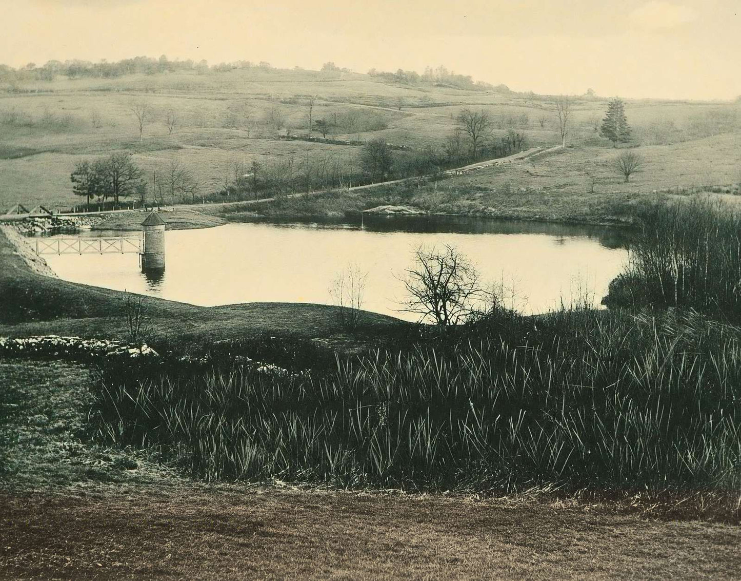 Water Supply Meredith NH in 1905 Vintage Print (7 Sizes) - Archival Paper